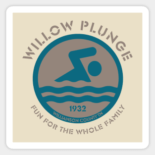 Willow Plunge, Williamson Co. Tn. Sticker